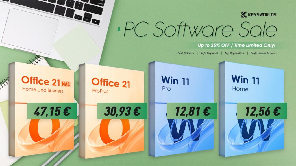 Office 2021 Pro y Windows 11 Pro: Licencias de por vida a precios imbatibles