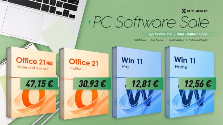 Office 2021 Pro y Windows 11 Pro: Licencias de por vida a precios imbatibles