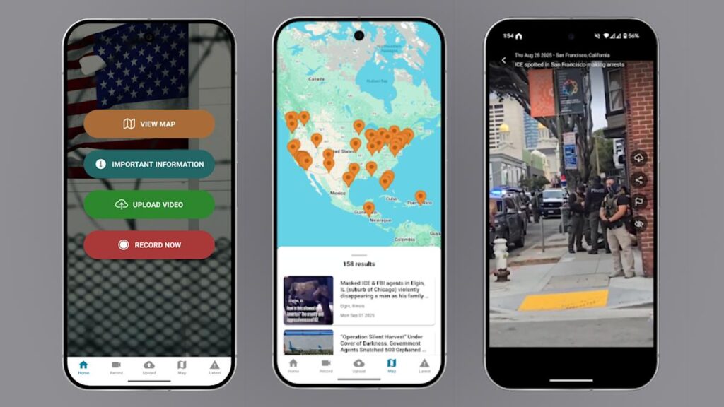 Juez apoya a creadores de rastreadores ICE y alega violación del Primer Enmienda