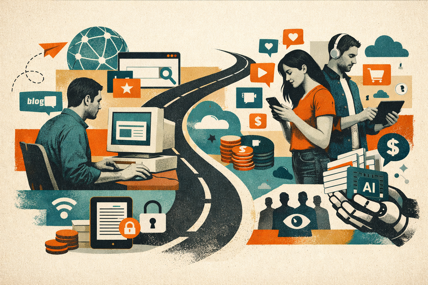 De los hipervínculos a la trampa algorítmica: Así ha cambiado Internet en 20 años