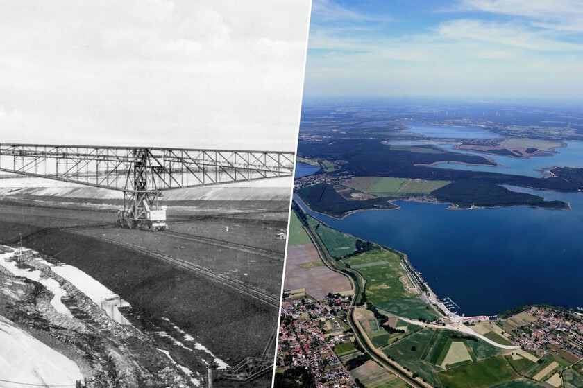 Alemania transforma antiguas minas en el mayor sistema de lagos artificiales de Europa