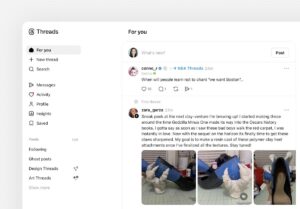 Meta rediseña Threads en Web y finalmente añade Mensajes Directos
