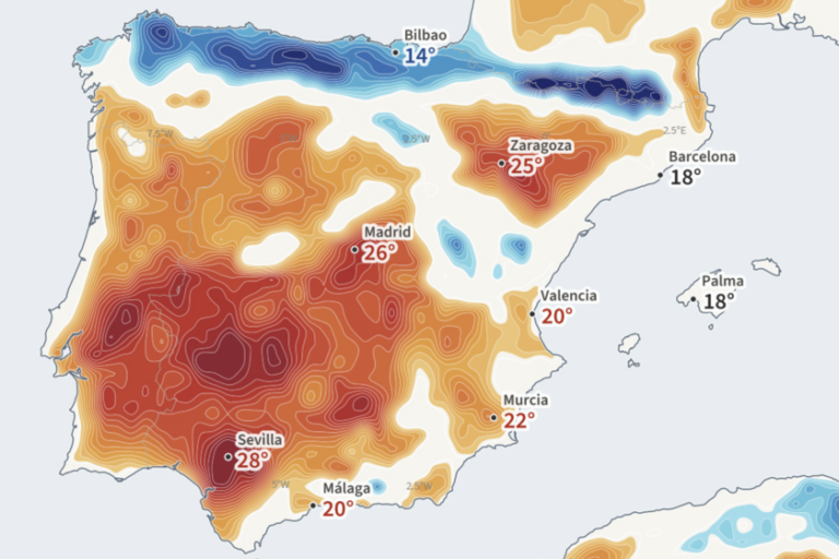 AEMET alerta: España afronta un ‘verano adelantado’ en abril