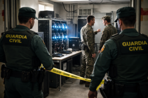 Sancionado un capitán del Ejército por minar criptomonedas en base militar de Zaragoza