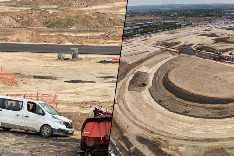 El primer ‘piloto’ del MadRing fueron obreros y terminaron estrellados