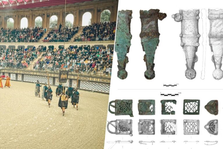 Hallan en una cueva asturiana el ‘padre’ tecnológico del cinturón legionary romano