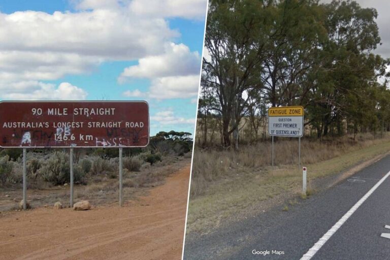 Australia: La lucha contra el aburrimiento en las carreteras más rectas del mundo