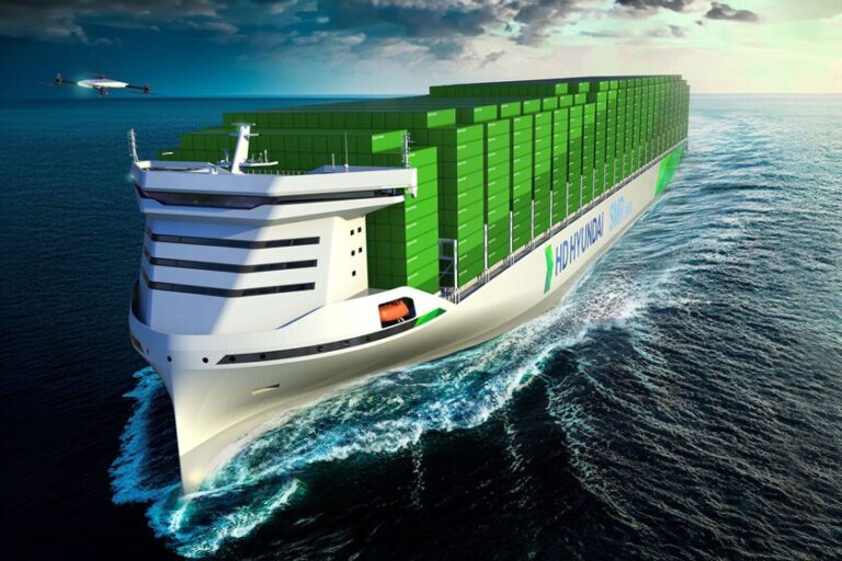 Hyundai propone un portacontenedores nuclear para descarbonizar el transporte marítimo