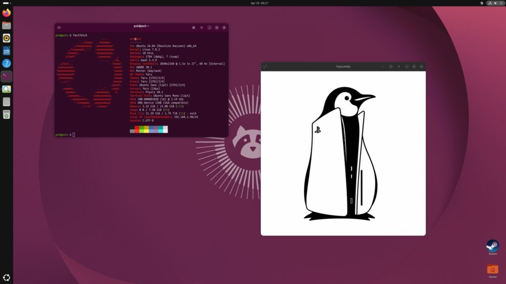 Revive el espíritu desarrollador: Convierte tu PS5 en un PC con Linux y Steam