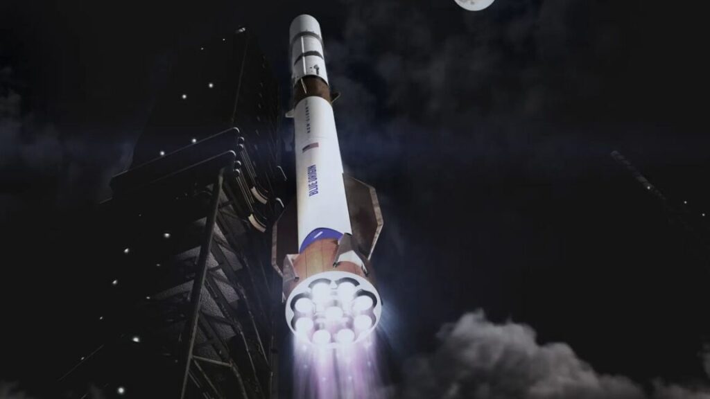 Blue Origin y las ambiciosas metas de lanzamiento del New Glenn