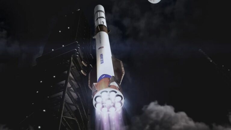 Blue Origin y las ambiciosas metas de lanzamiento del New Glenn